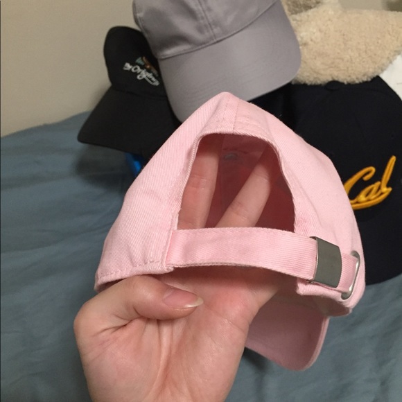 Forever 21 Taco Dad Hat Pink One Size - Picture 3 of 4